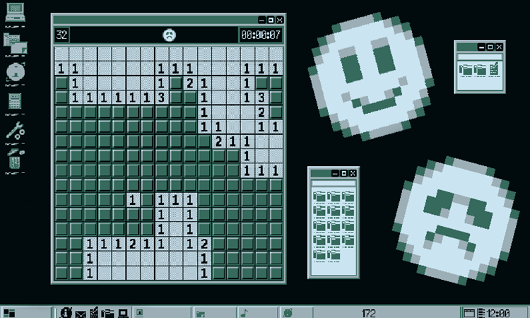 retro-minesweeper